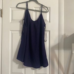 Sheer tank dress